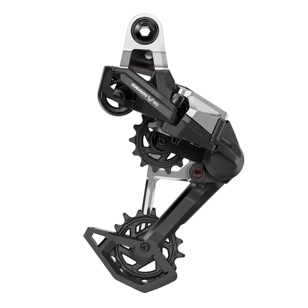 Přehazovačka SRAM Eagle 90 Transmission s uchycením UDH, detail z boku