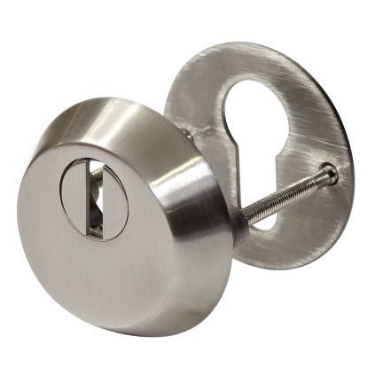 Bezpečnostní rozeta SR13, 12 mm - s překrytím, nerez