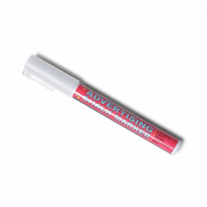 Křídový popisovač 3 mm, bílá