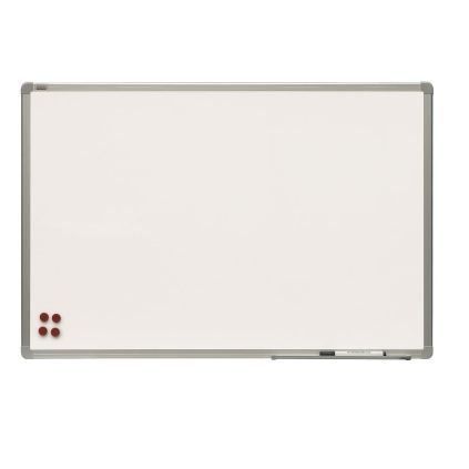 Magnetická tabule s keramickým povrchem 200 x 120 cm, bílá