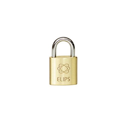 Mosazný visací zámek RV ELIPS 20, mosaz