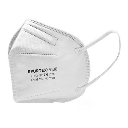Nanorespirátor SpurTex, 5 ks, bílá