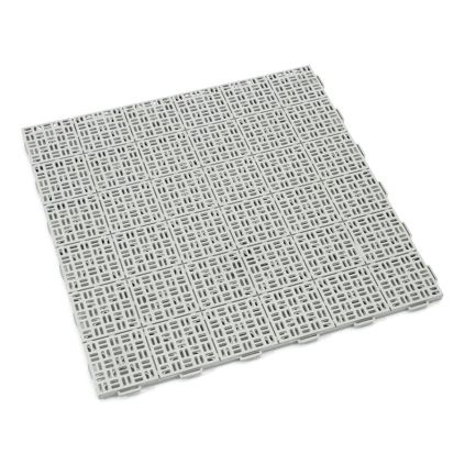 Plastová děrov. dlažba Linea Marte 56,3 x 56,3 x 1,3 cm, šedá