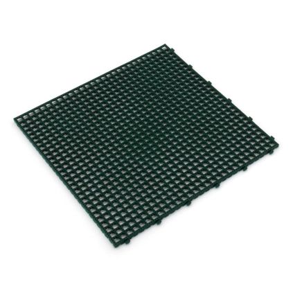 Plastová dlažba Linea Flextile 39,5 x 39,5 x 0,8 cm, zelená