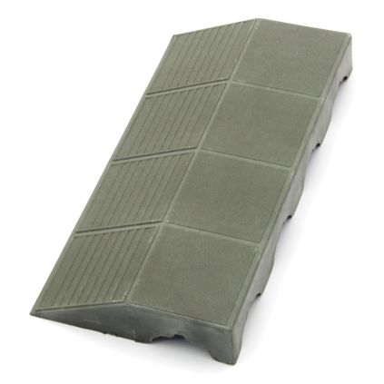 Plastový nájezd Linea Combi 40 x 19,5 x 4,8 cm (samice), šedá