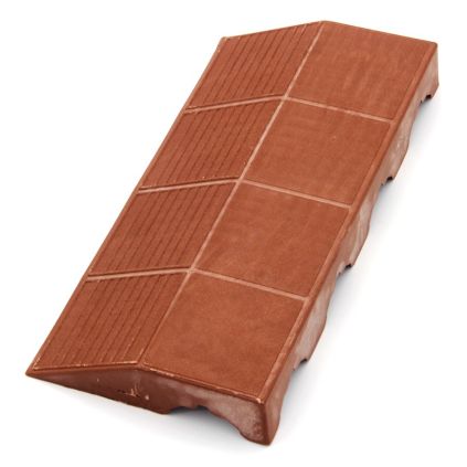 Plastový nájezd Linea Combi 40 x 19,5 x 4,8 cm (samice), hnědá