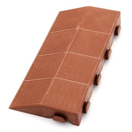 Plastový nájezd Linea Combi 40 x 20,5 x 4,8 cm (samec), hnědá