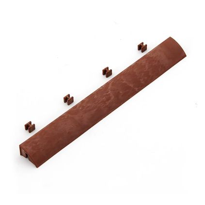 Plastový nájezd Linea Easy 39 x 4,5 x 2,5 cm, hnědá