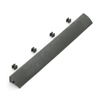 Plastový nájezd Linea Easy 39 x 4,5 x 2,5 cm, šedá