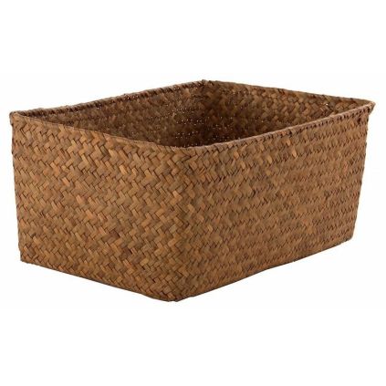Pletený košík Compactor 30 x 20 x 13 cm, světle hnědá