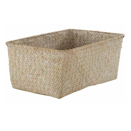 Pletený košík Compactor 30 x 20 x 13 cm, béžová
