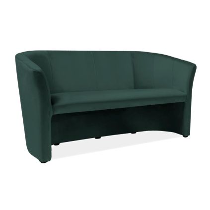 Pohovka Cuba Velvet, trojsedák, zelená (výprodej)