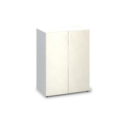 Střední skříň ProOffice 80 x 47 x 106,3 cm, bílá