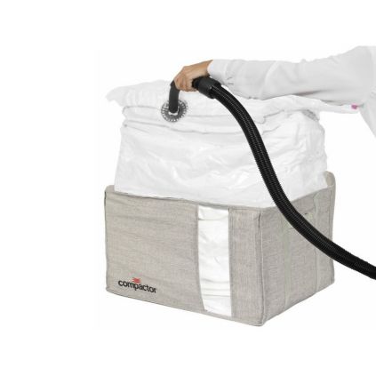 Úložný box s pouzdrem Compactor Oxford XL, 150 l, šedá