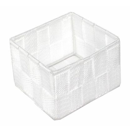 Úložný organizér Compactor TEX 12 x 12 x 7 cm, bílá