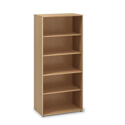 Vysoká skříň ProOffice 80 x 45 x 178 cm, buk
