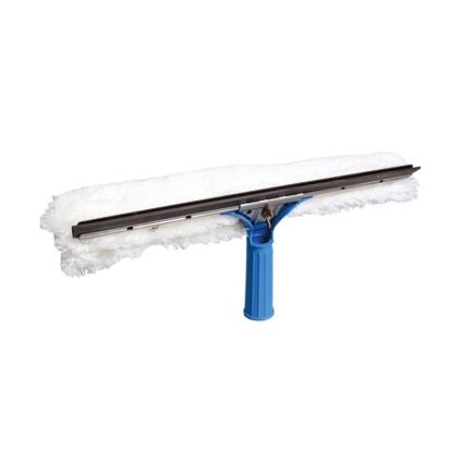 Set úchytu na mop a stěrky na okna, 35 cm, modrá
