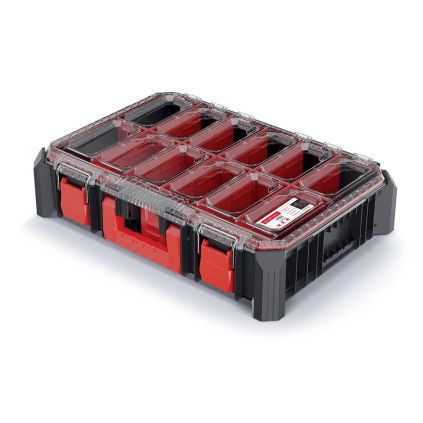 Organizér C, 54,3 cm, vysoký s přihrádkami, černá