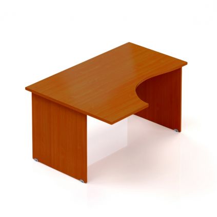 Ergonomický stůl Visio 140 x 100 cm, levý, třešeň