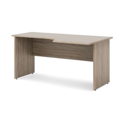 Ergonomický stůl Impress 160 x 90 cm, pravý, dub sonoma