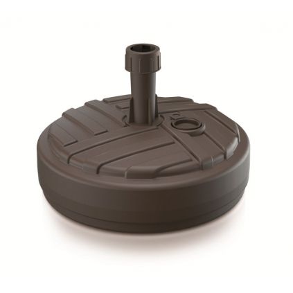 Podstavec pod slunečník, průměr 39 cm, hnědá