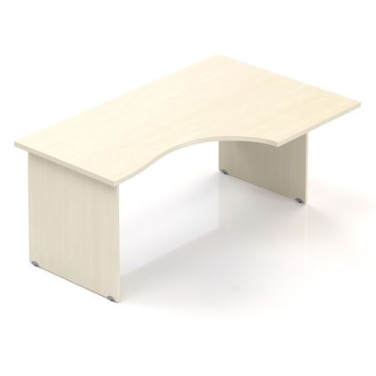 Ergonomický stůl Visio 160 x 100 cm, pravý, javor