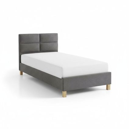 Postel Sierra Velvet 90 x 200 cm, šedá