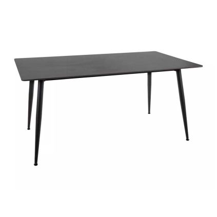 67286 jidelni stul rion 160 x 90 cm cerna