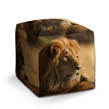 Taburet Cube lev 3, béžová