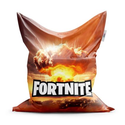Sedací vak Classic Fortnite exploze - dětský, oranžová