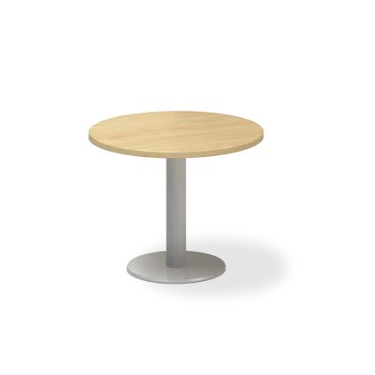 Jednací stůl ProOffice, průměr 70 cm, divoká hruška