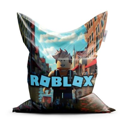 Sedací vak Classic Roblox město - dětský, barevná