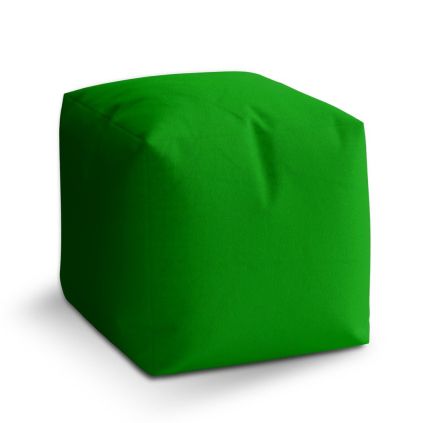 Taburet Cube irská zelená, zelená