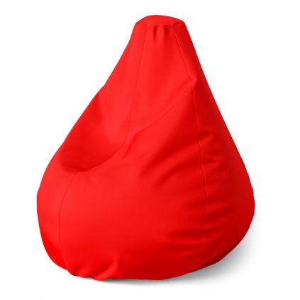 Sedací vak Pear červená - dětský, červená