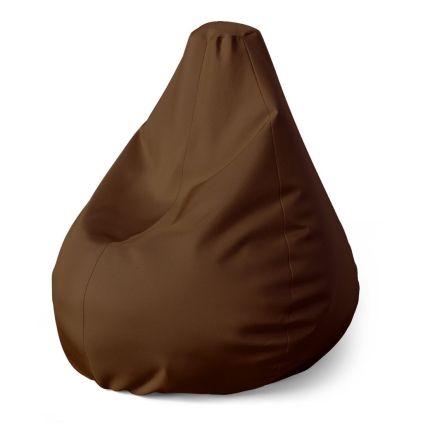 Sedací vak Pear čokoládově hnědá, hnědá