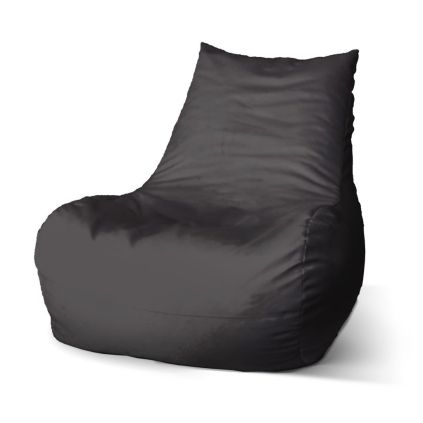 Sedací vak Bean charcoal - dětský, antracit