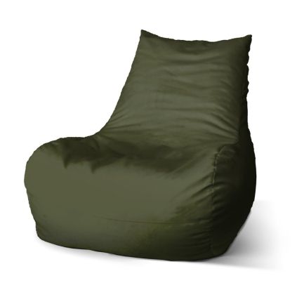 Sedací vak Bean olivově zelená, zelená