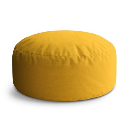 Taburet Circle žlutooranžová, žlutá