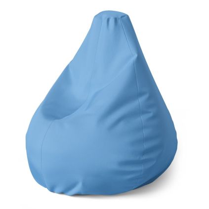 Sedací vak Pear modrá 3 - dětský, modrá