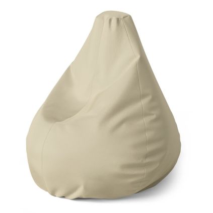 Sedací vak Pear písková, béžová