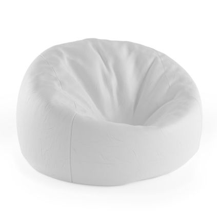 Sedací vak Cocoon bílá, bílá