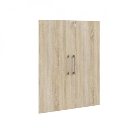 Dvířka pro skříně Modulo 83,7 x 105,4 cm, zámek, dub sonoma