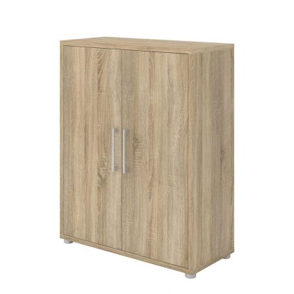Skříň Modulo 89 x 40 x 113 cm, dveře dřevo, dub sonoma