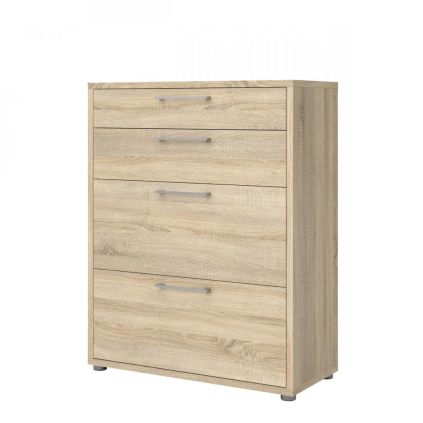 Skříň Modulo 89 x 40 x 113 cm, zásuvky, dub sonoma