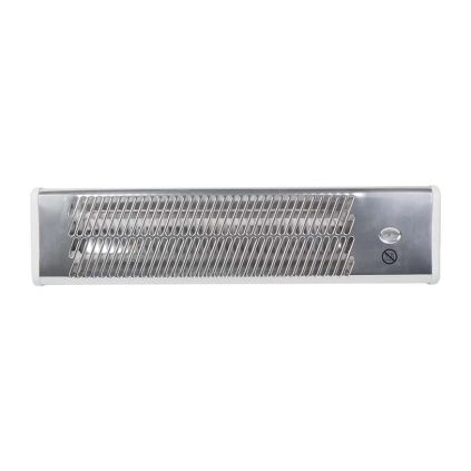 Infrazářič IR02 1200W, stříbrná