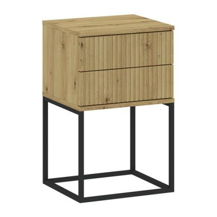Noční stolek Muros V40A bez madel, dub artisan