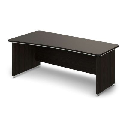 Ergonomický stůl TopOffice 200 x 100 cm, levý, wenge