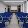 Konferenční židle Design - černé nohy, modrá