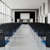 Konferenční židle John, modrá / černá