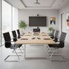 Konferenční židle Prymus K 1 + 1 ZDARMA, černá